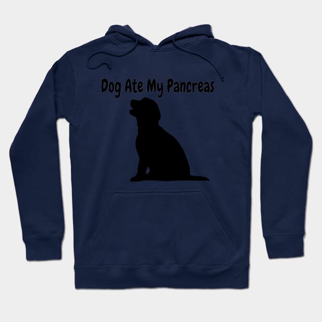 Dog Ate My Pancreas Hoodie by CatGirl101